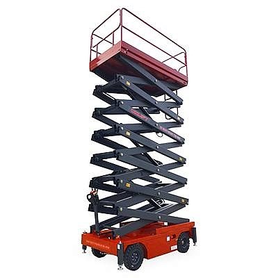 Фото 77 - Самоходный ножничный подъемник QZ-050-110 OXLIFT 500 кг 11 м.