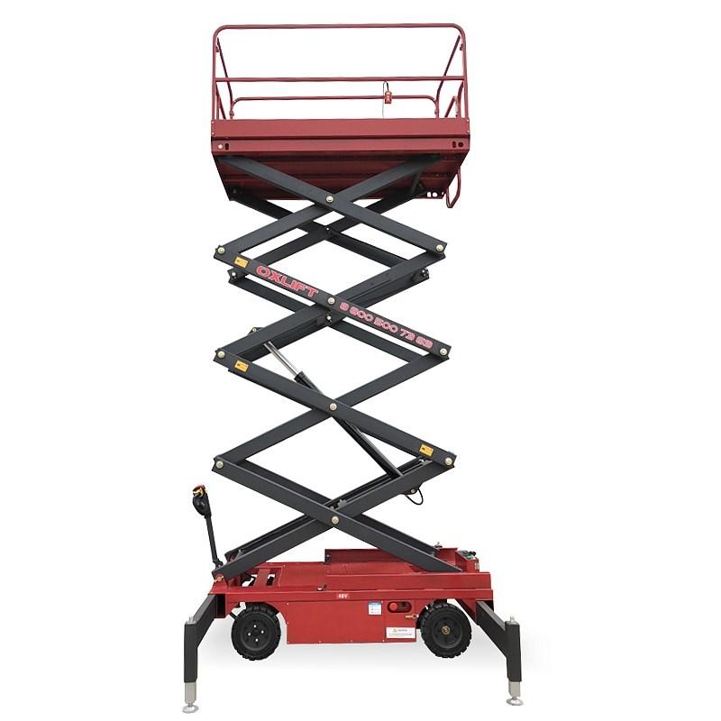 Фото 58 - Самоходный Ножничный Подъемник QZ-050-070 OXLIFT 500 кг 7 м.