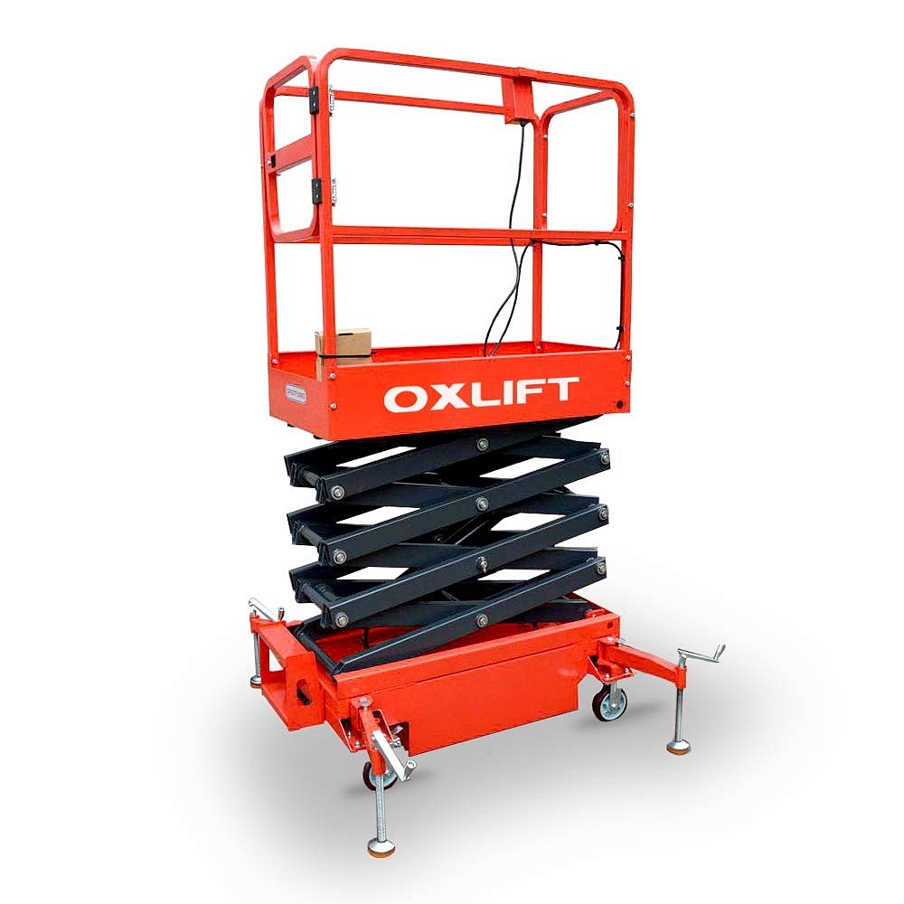 Фото 102 - Ножничный подъемник QX-030-039 OXLIFT 300 кг 3,9 м.