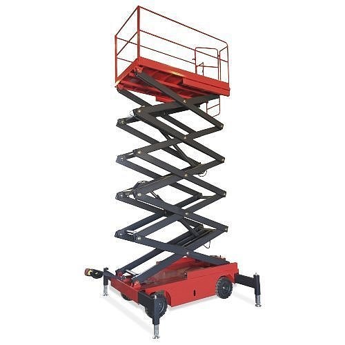 Фото 74 - Самоходный Ножничный Подъемник QZ-030-110 OXLIFT 300 кг 11 м.