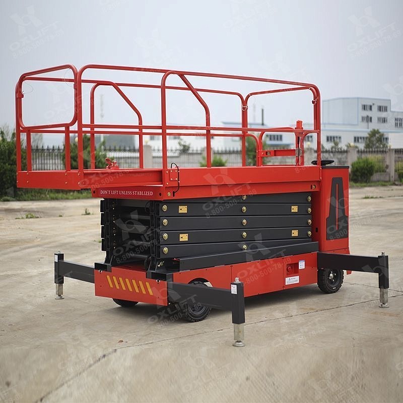Фото 93 - Самоходный Ножничный Подъемник QZ-030-110 WD OXLIFT 300 кг 11 м.