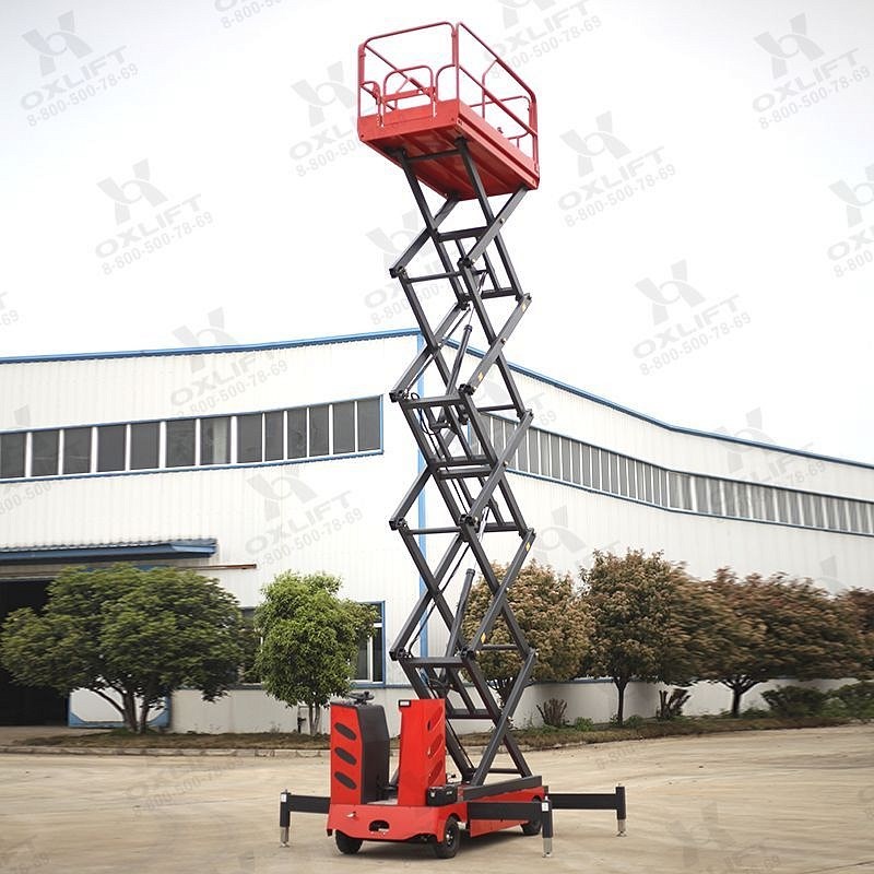 Фото 47 - Самоходный Ножничный Подъемник QZ-050-110 WD OXLIFT 500 кг 11 м.