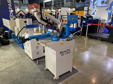 Фото 62 - MetalTec BS 170 FH (220V) ручной ленточнопильный станок для резки металла.