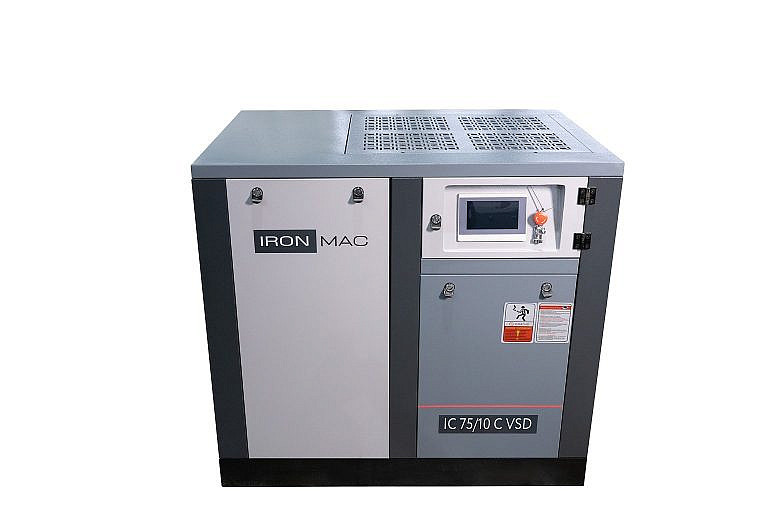 Фото 1 - Винтовой компрессор IC 75/10 C VSD IP23.