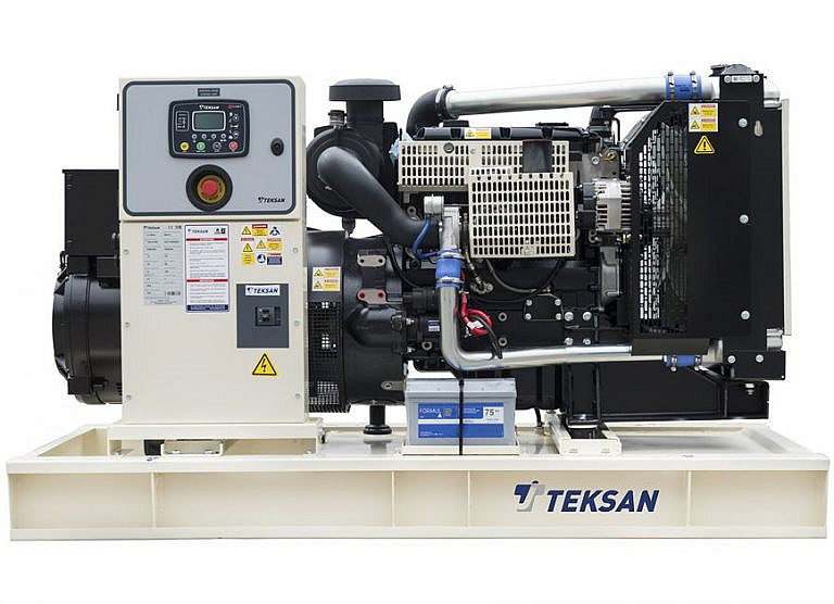 Фото 1 - TJ110PE5L дизельный генератор Teksan 80 кВт Открытая на двигателе Perkins / 1104C-44TAG2.