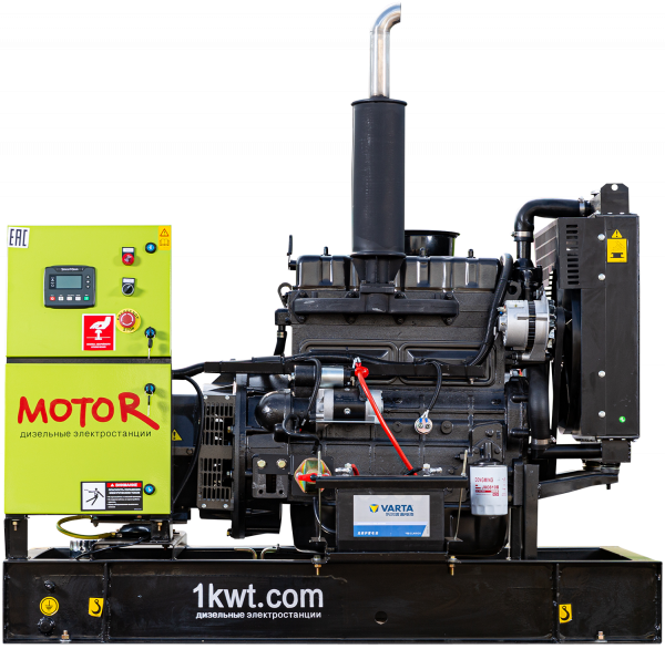 Фото 4 - АД30-Т400 дизельный генератор Motor 30 кВт Открытая на двигателе RICARDO / N4105D-38.