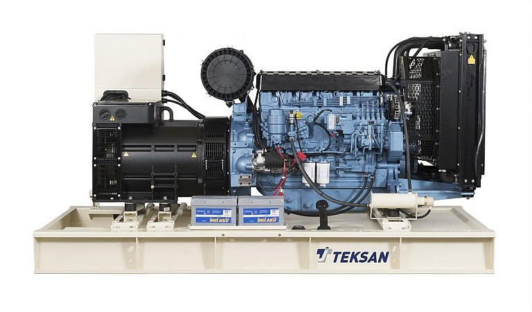 Фото 1 - TJ716BD5L дизельный генератор Teksan 519 кВт Открытая на двигателе BAUDOUIN / 6M33G715/5.